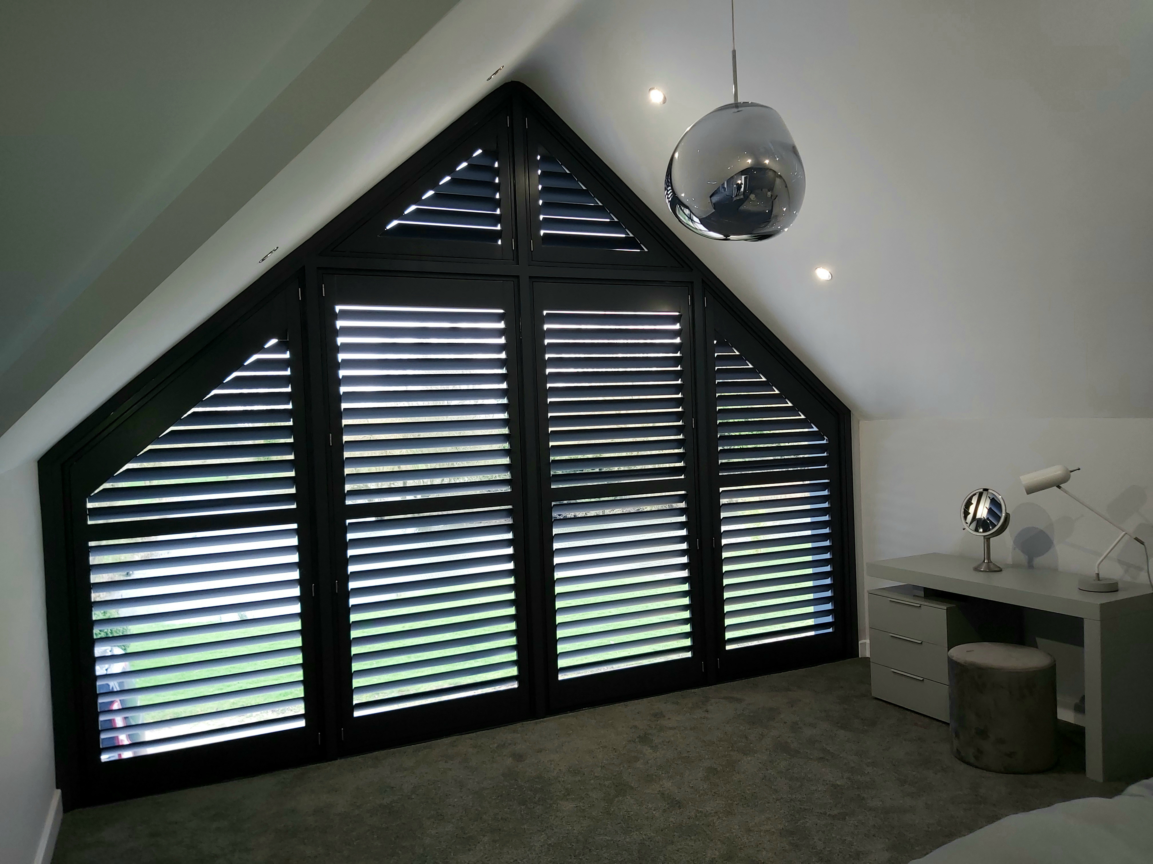 blinds for triangle windows